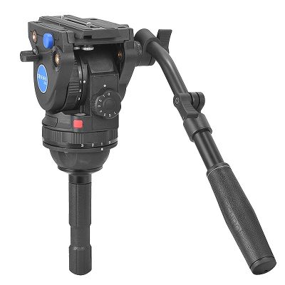 Benro-BV6-Professional-Camera-Tripod-Quick-Release-Plate-Single-Handle-Hydraulic-Damper-Head-Suit-Tripe-Tripodes