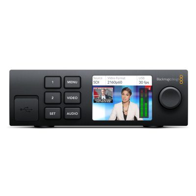 Web Presenter with Teranex Mini Smart Panel Front