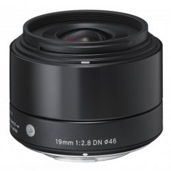 Sigma 19mm F2.8 DN Zwart MFT mount