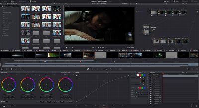 DaVinci Resolve Studio color grading