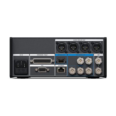 Blackmagic Studio Fiber Converter back