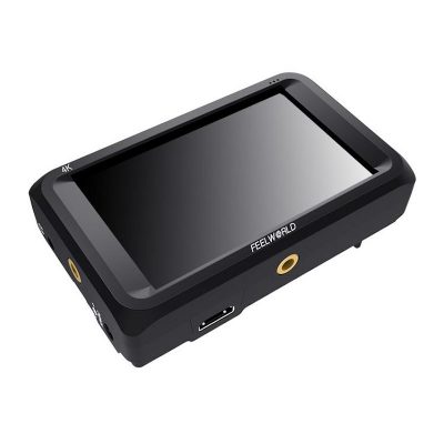 feelworld S450-M 4k hdmi sdi monitor front angle