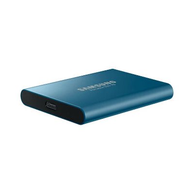 samsung t5 500gb blauw flat