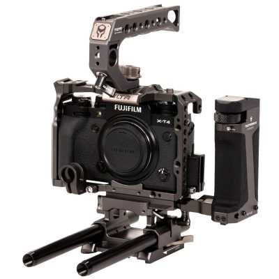 Tilta Fujifilm X-T3 X-T4 Kit C – Gray - Side Front view