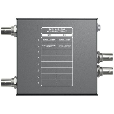 Fairlight HDMI Monitor Interface Rear